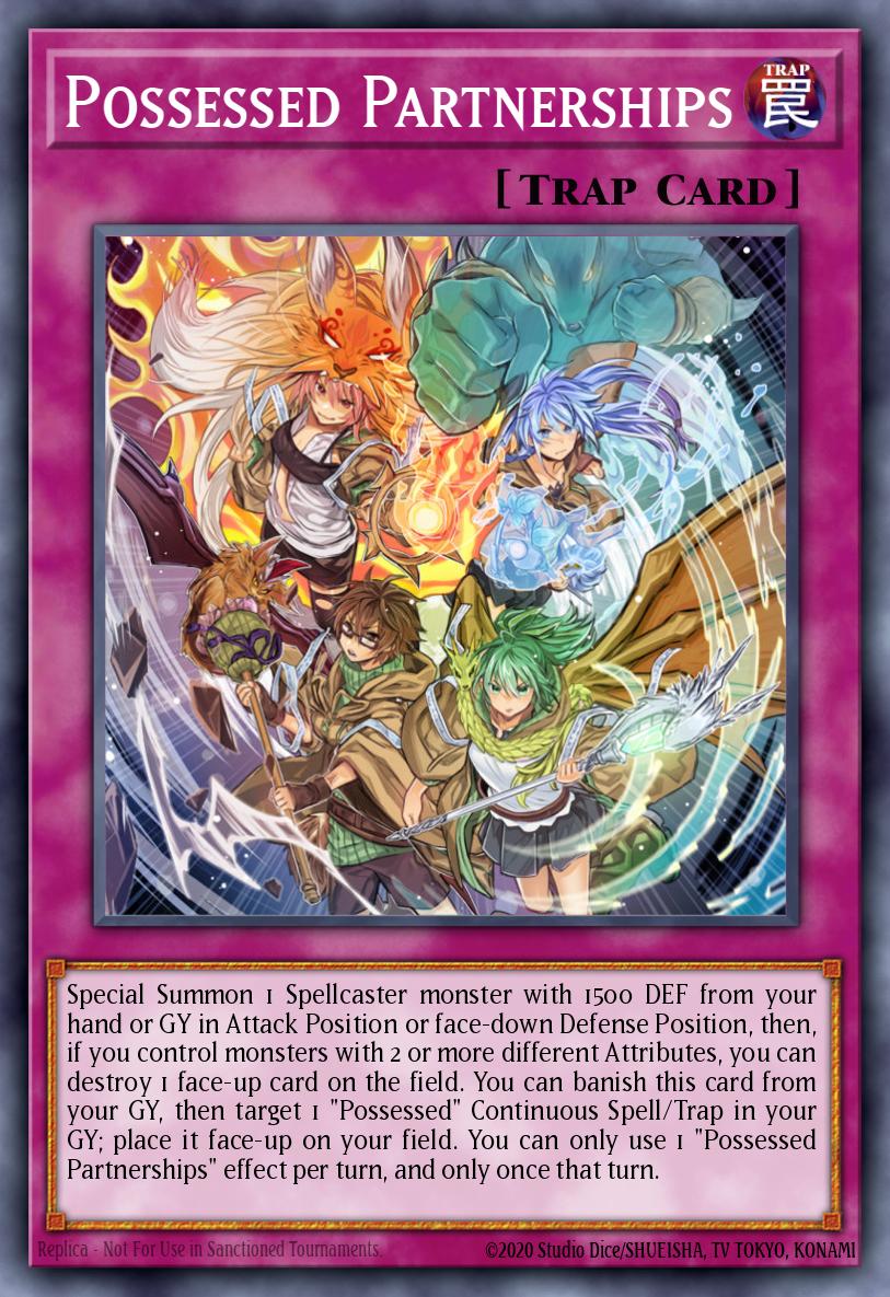 Possessed Partnerships Ultra Rare CH02-EN038 THE CHRONICLES DECK: Spirit Charmers (All-Foil Edition) Yugioh card