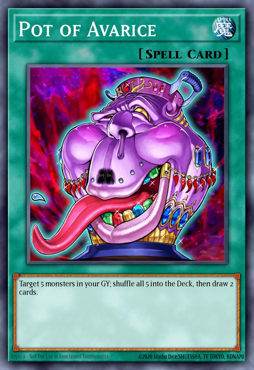 Pot of Avarice Common AP02-EN019 Astral Pack Two Yugioh card