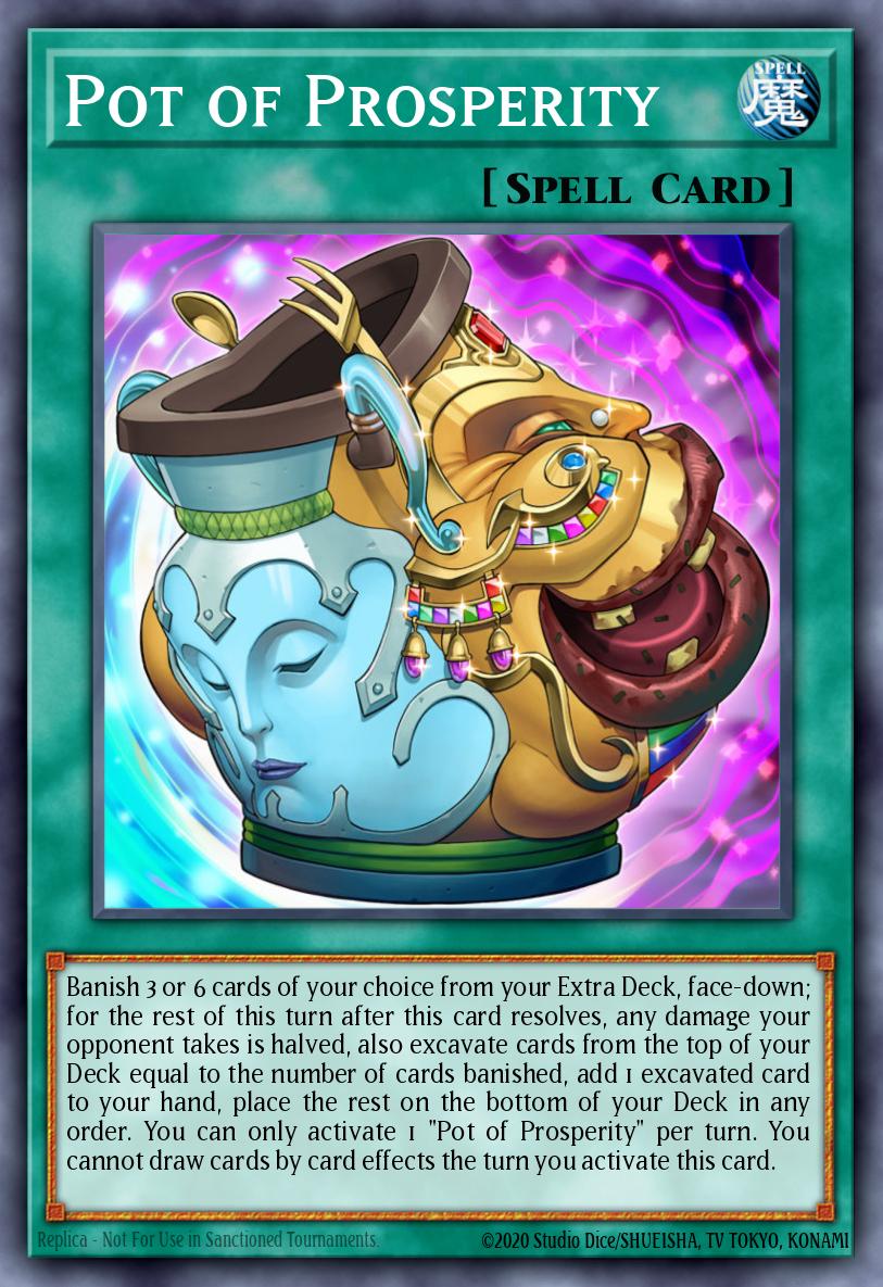 Pot of Prosperity Common L26D-ENX22 Legendary Modern Decks 2026 Yugioh card