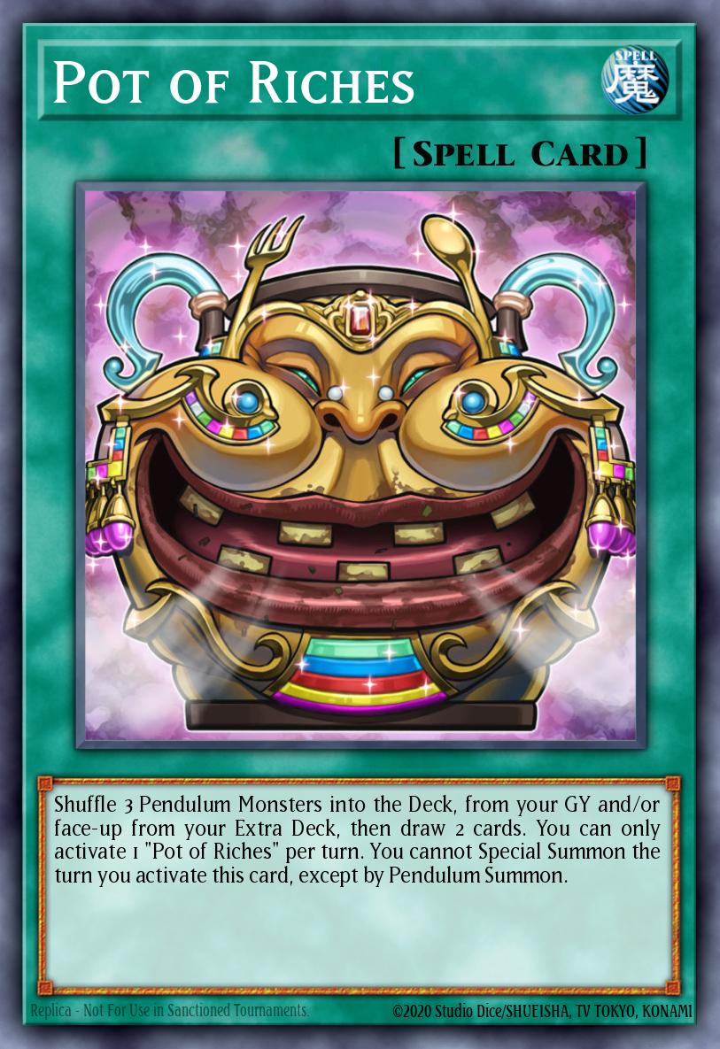 Pot of Riches Secret Rare MP15-EN233 2015 Mega-Tin Mega Pack Yugioh card