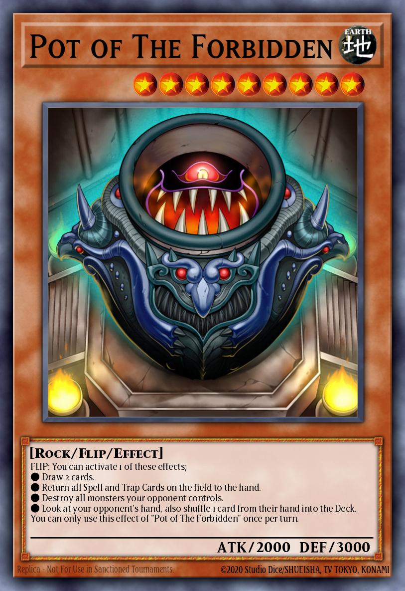 Pot of The Forbidden Common MP16-EN134 2016 Mega-Tin Mega Pack Yugioh card
