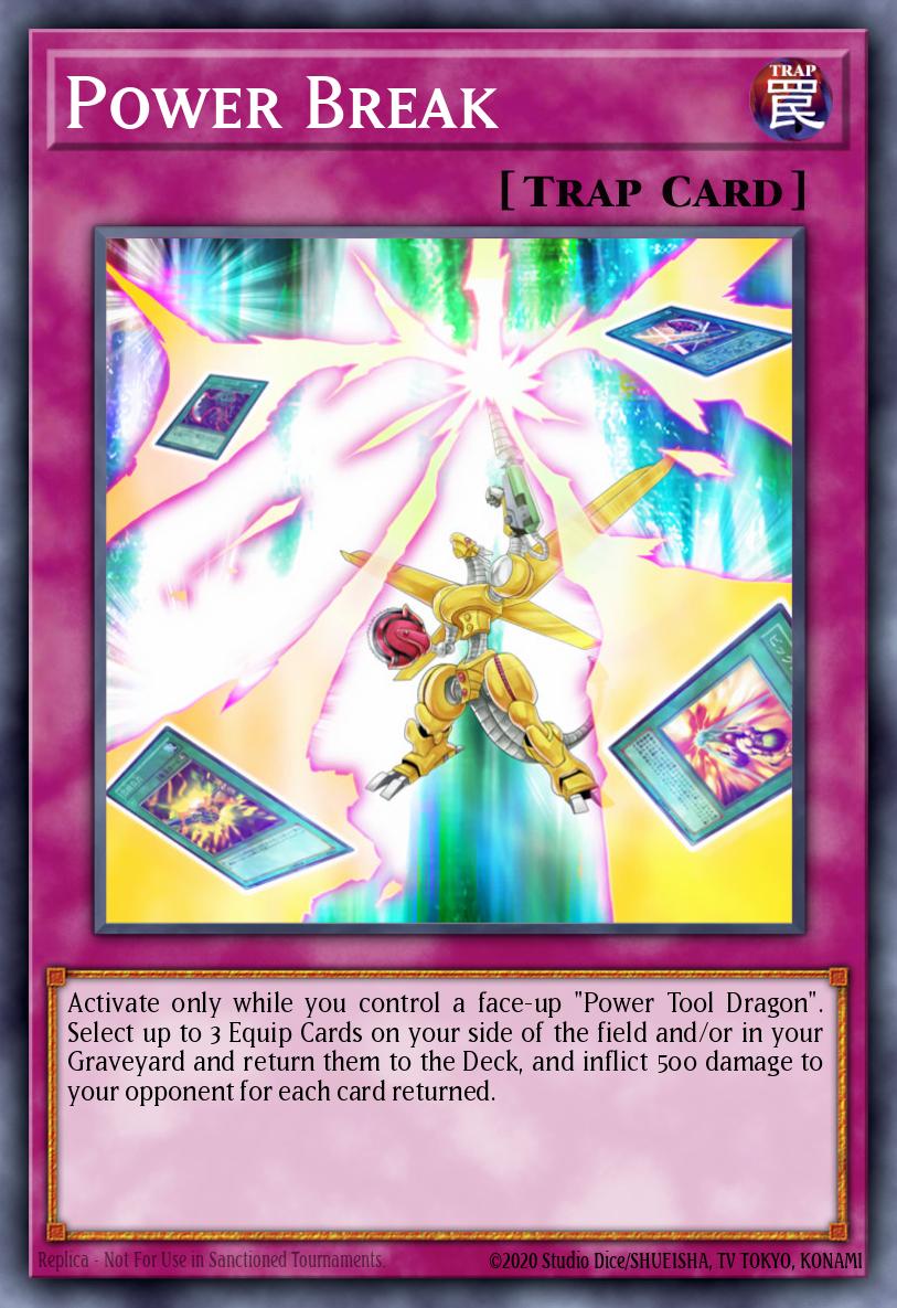 Power Break Common TSHD-EN076 The Shining Darkness Yugioh card