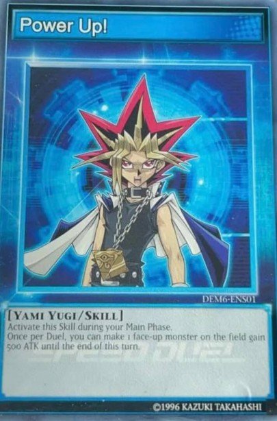 Power Up Super Rare EVSD-ENS01 Event Pack Speed Duel Yugioh card