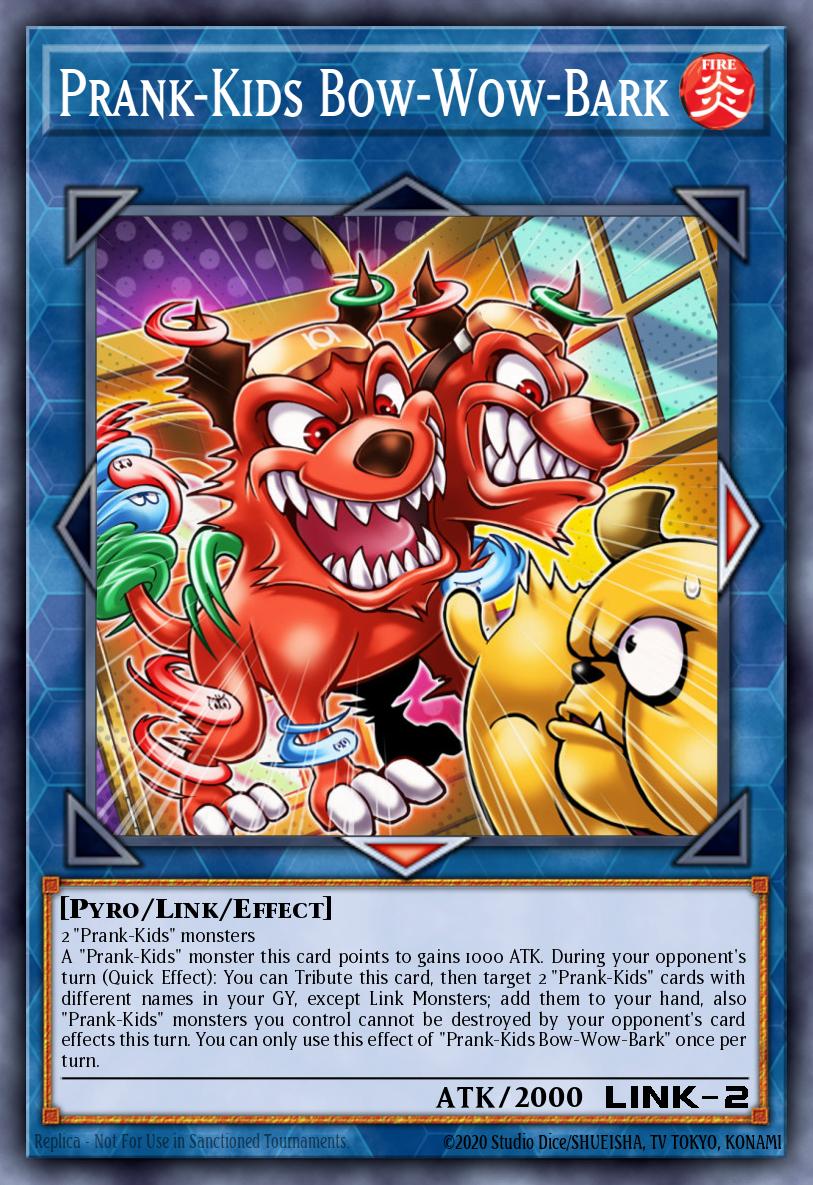 Prank-Kids Bow-Wow-Bark Super Rare HISU-EN021 Hidden Summoners Yugioh card
