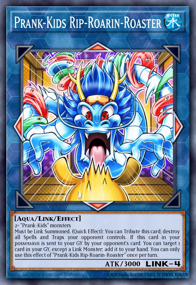 Prank-Kids Rip-Roarin-Roaster Secret Rare HISU-EN022 Hidden Summoners Yugioh card