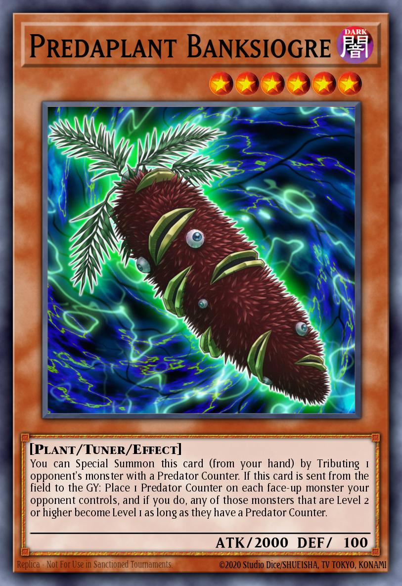 Predaplant Banksiogre Common COTD-EN016 Code of the Duelist Yugioh card