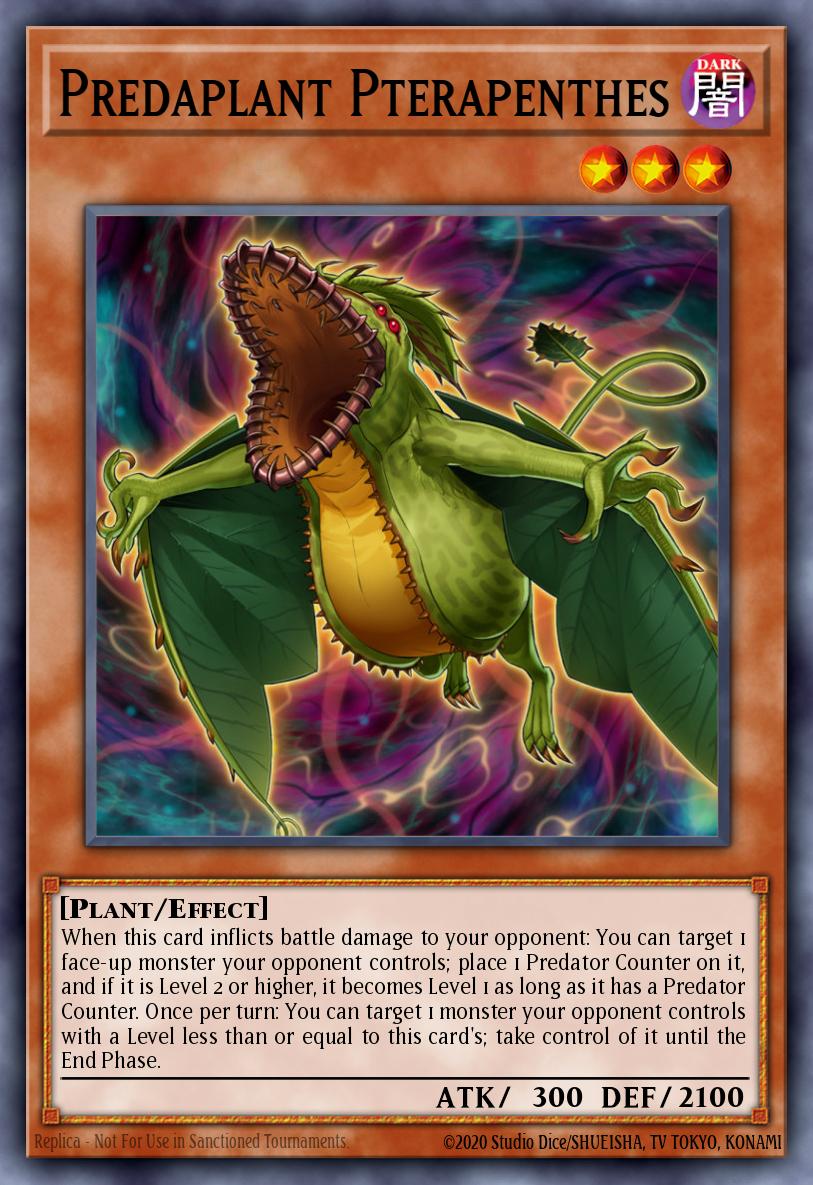 Predaplant Pterapenthes Super Rare FUEN-EN003 Fusion Enforcers Yugioh card