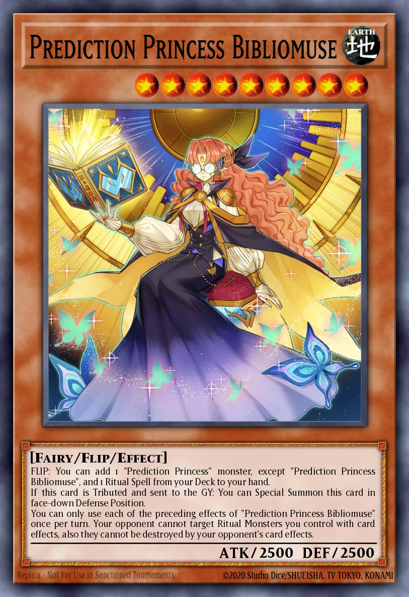 Prediction Princess Bibliomuse Common DABL-EN019 Darkwing Blast Yugioh card