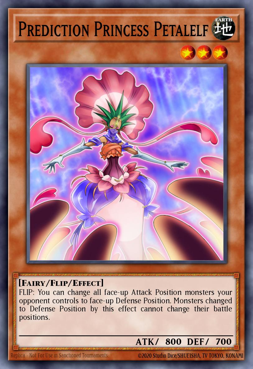 Prediction Princess Petalelf Super Rare DRL2-EN031 Dragons of Legend 2 Yugioh card