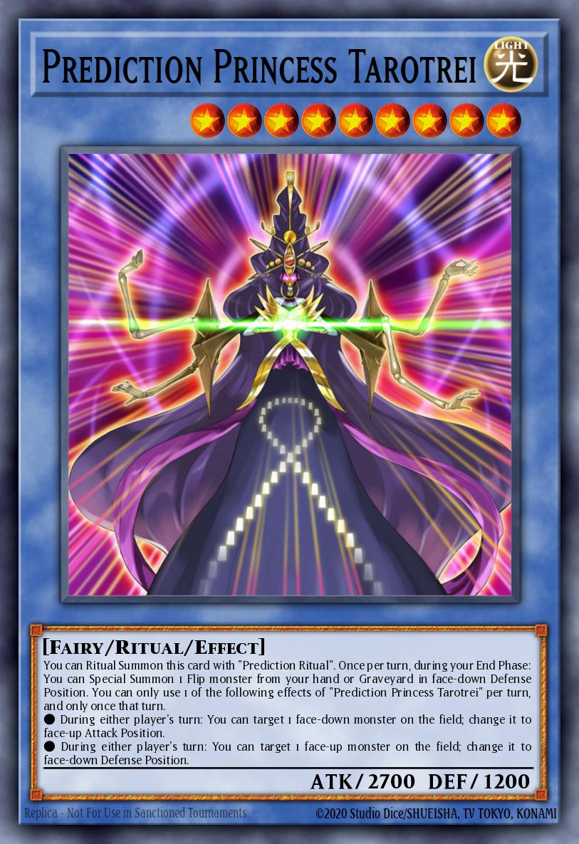Prediction Princess Tarotrei Secret Rare DRL2-EN035 Dragons of Legend 2 Yugioh card