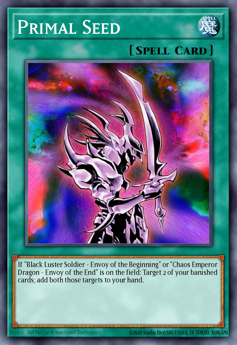 Primal Seed Common DR2-EN042 Dark Revelation Volume 2 Yugioh card