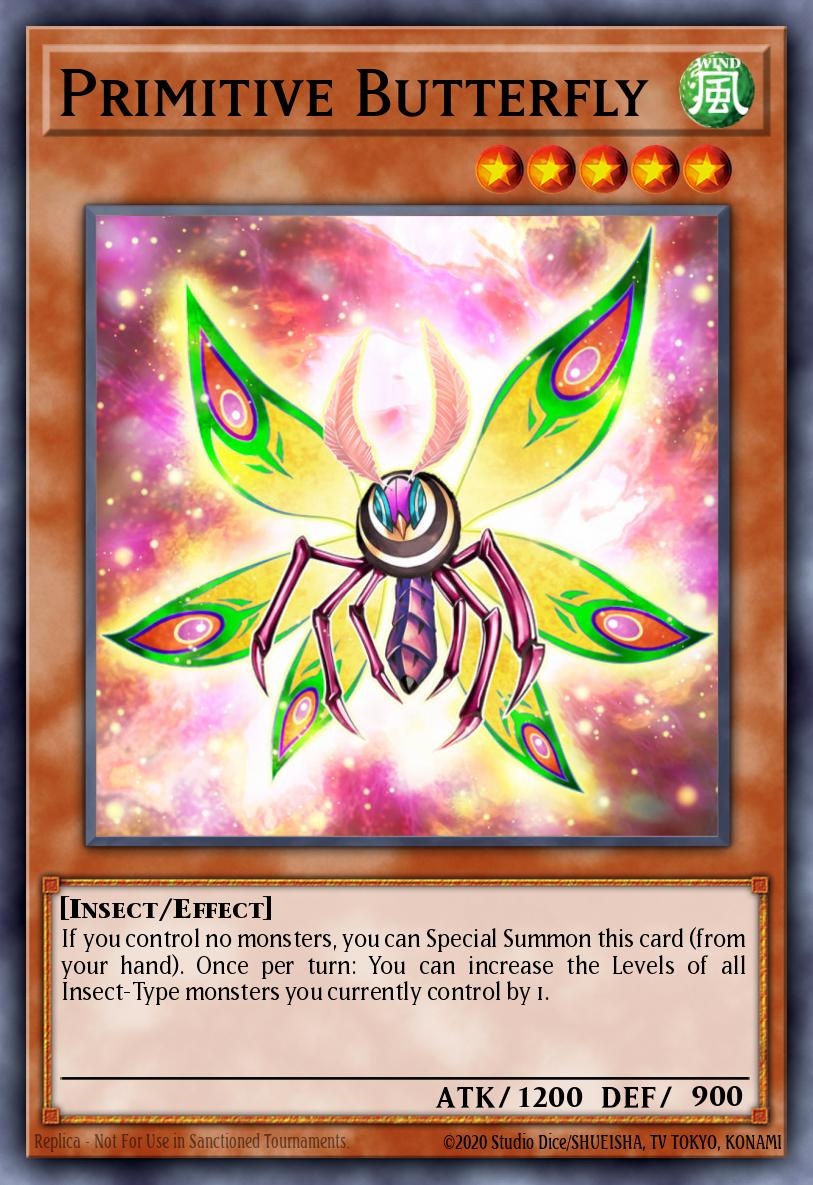 Primitive Butterfly Common MP16-EN046 2016 Mega-Tin Mega Pack Yugioh card