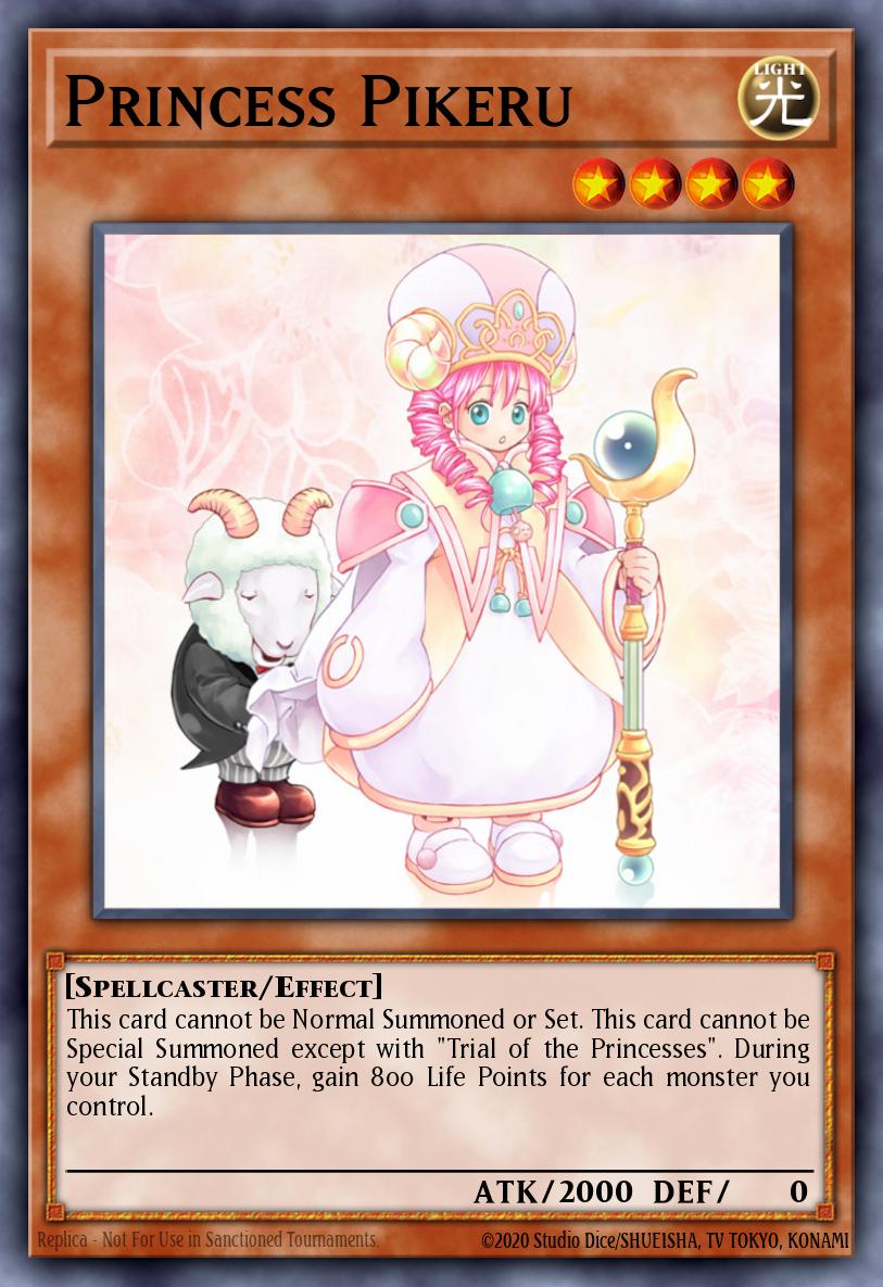 Princess Pikeru Rare DR04-EN147 Dark Revelation Volume 4 Yugioh card