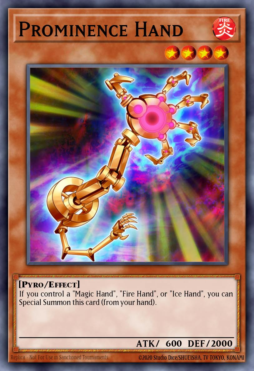 Prominence Hand Super Rare DRLG-EN048 Dragons of Legend Yugioh card