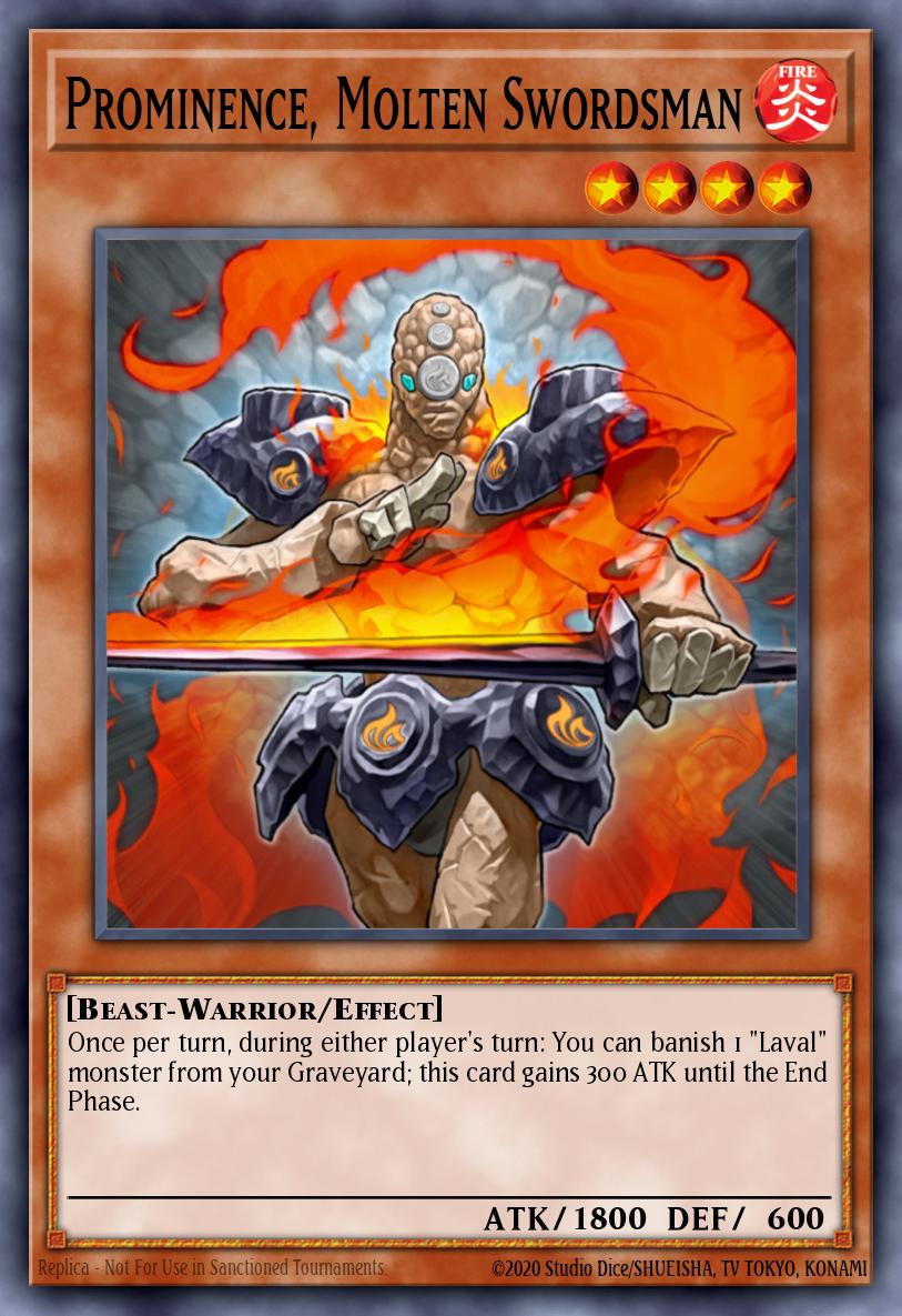 Prominence Molten Swordsman Duel Terminal Normal Parallel Rare DT05-EN025 Duel Terminal 5a Yugioh card