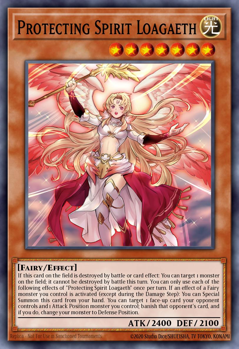 Protecting Spirit Loagaeth Starlight Rare DAMA-EN025 Dawn of Majesty Yugioh card