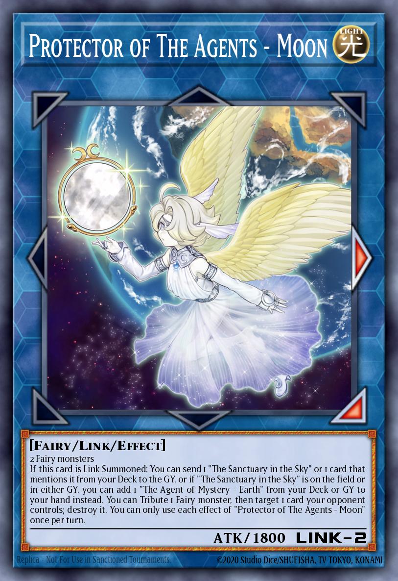 Protector of The Agents - Moon Ultra Rare GFP2-EN011 Ghosts From the Past The 2nd Haunting Yugioh card