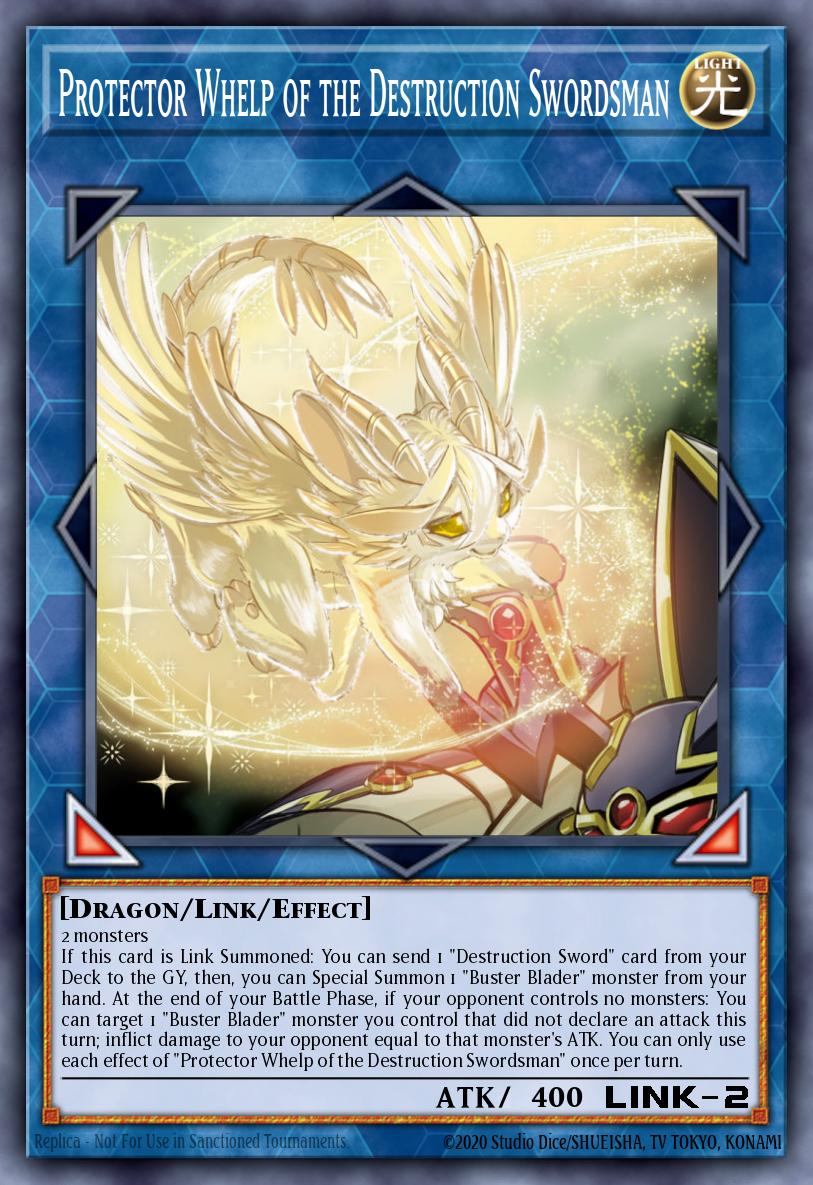 Protector Whelp of the Destruction Swordsman Ultra Rare DUOV-EN008 Duel Overload Yugioh card