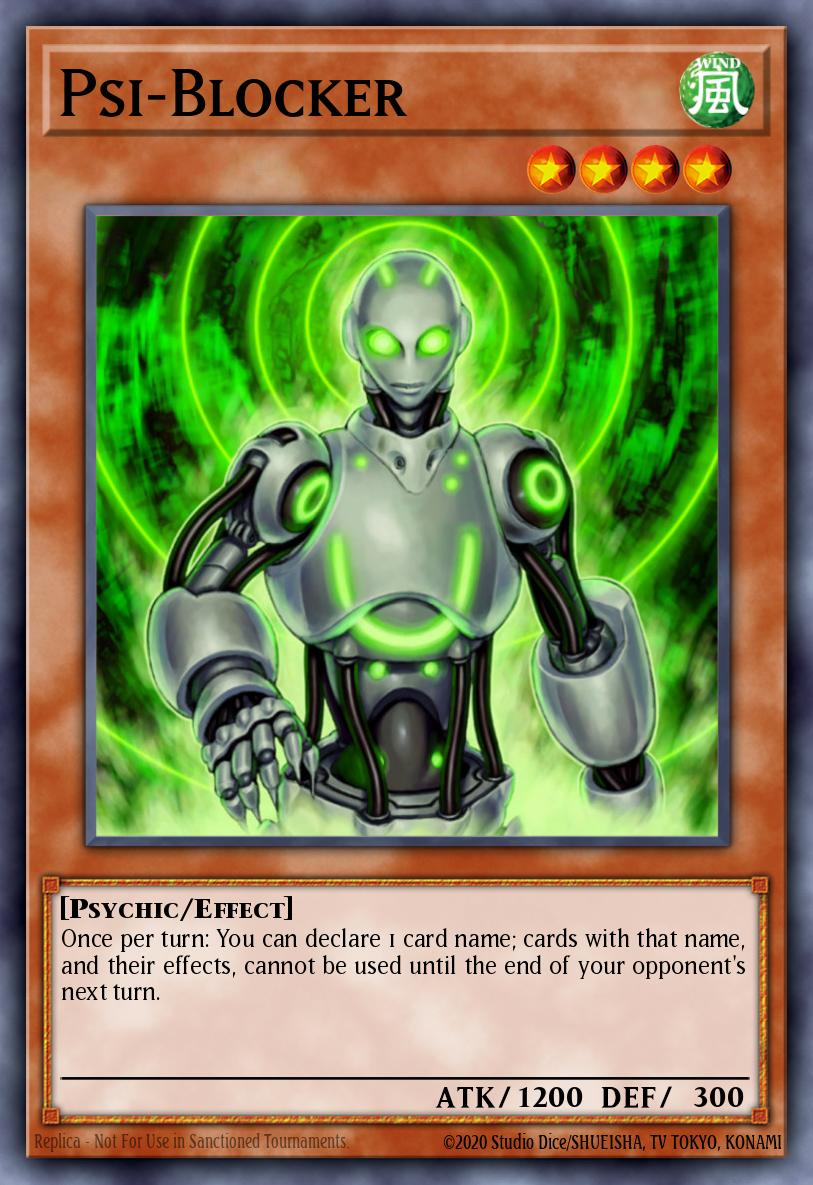 Psi-Blocker Common BP01-EN220 Battle Pack Epic Dawn Yugioh card