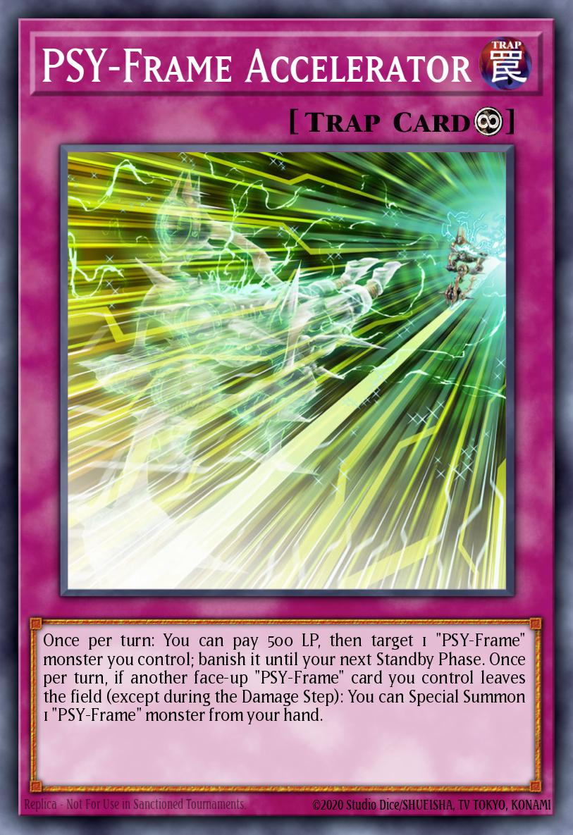 PSY-Frame Accelerator Common MP17-EN162 2017 Mega-Tin Mega Pack Yugioh card