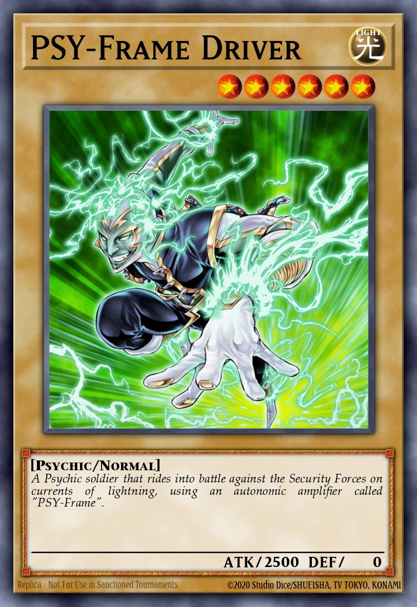 PSY-Frame Driver Common BLC1-EN119 Battles of Legend Chapter 1 Yugioh card