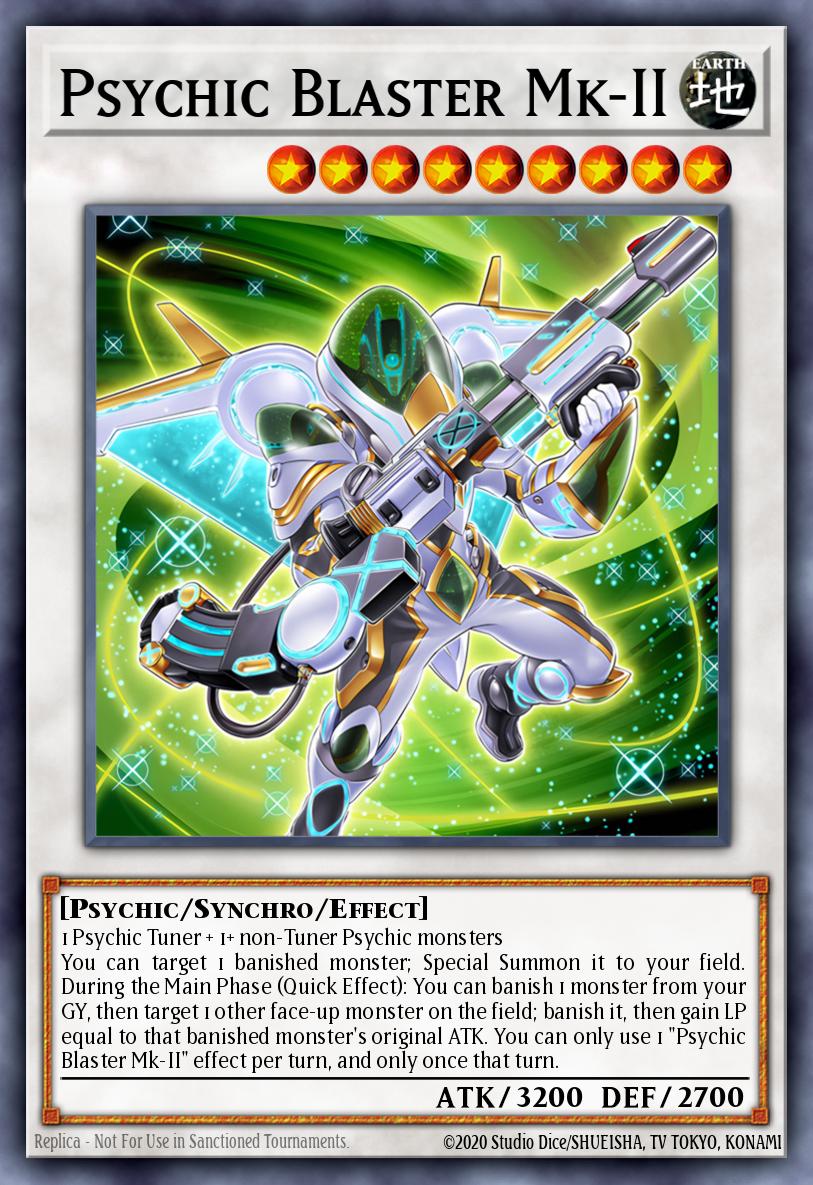 Psychic Blaster Mk-II Super Rare DUAD-EN040 Duelists Advance Yugioh card