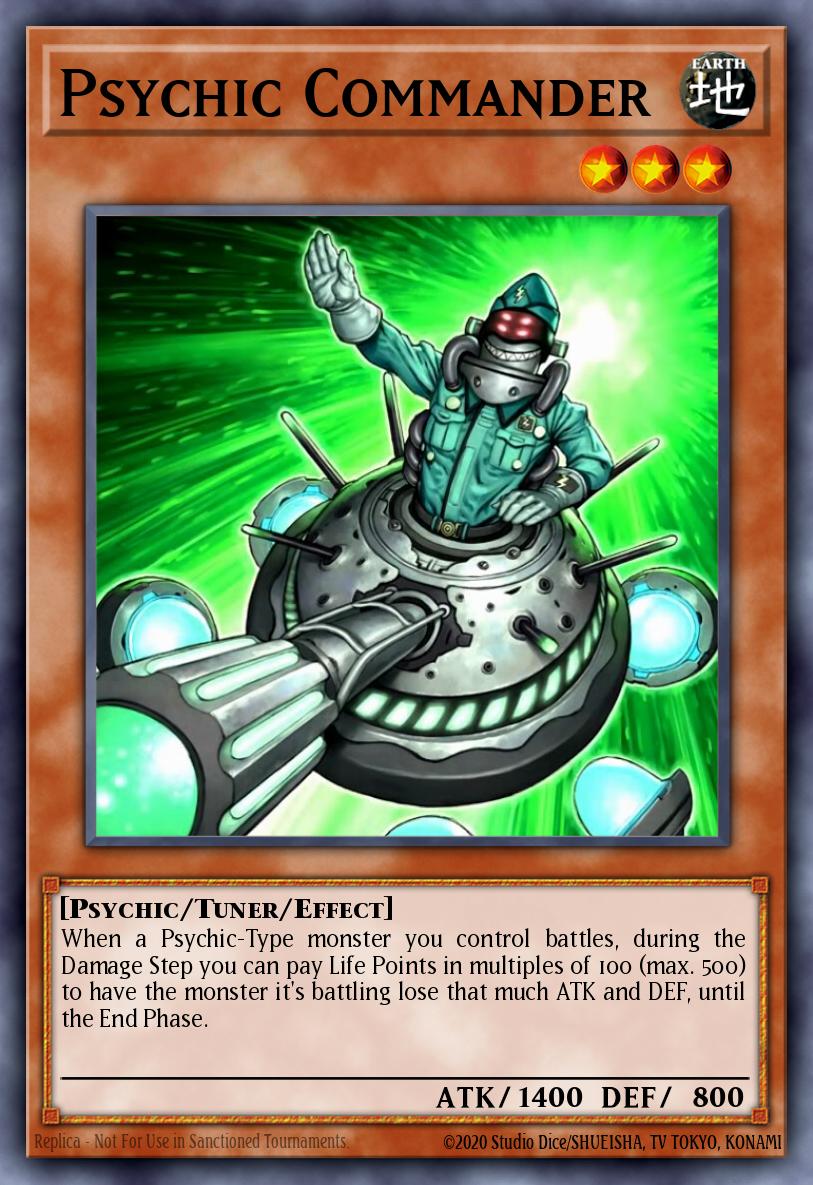 Psychic Commander Common TDGS-EN020 The Duelist Genesis Yugioh card