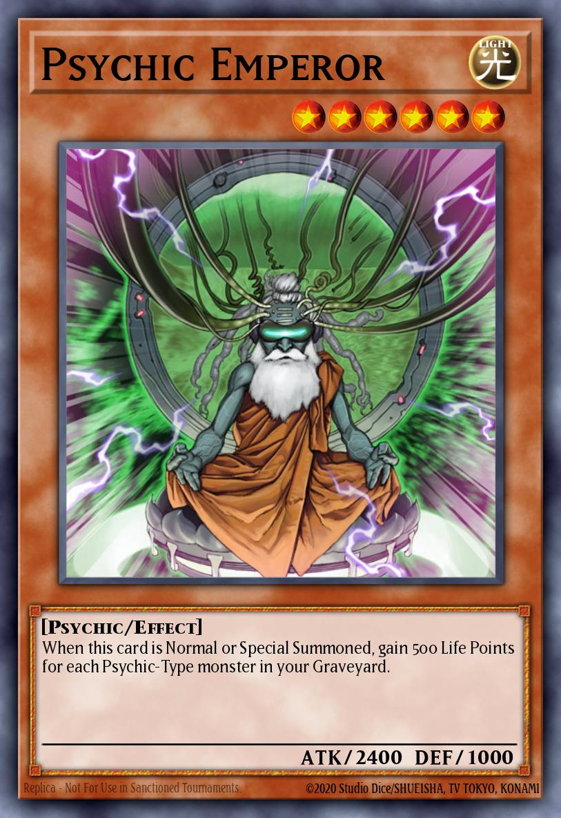 Psychic Emperor Rare ANPR-EN084 Ancient Prophecy Yugioh card
