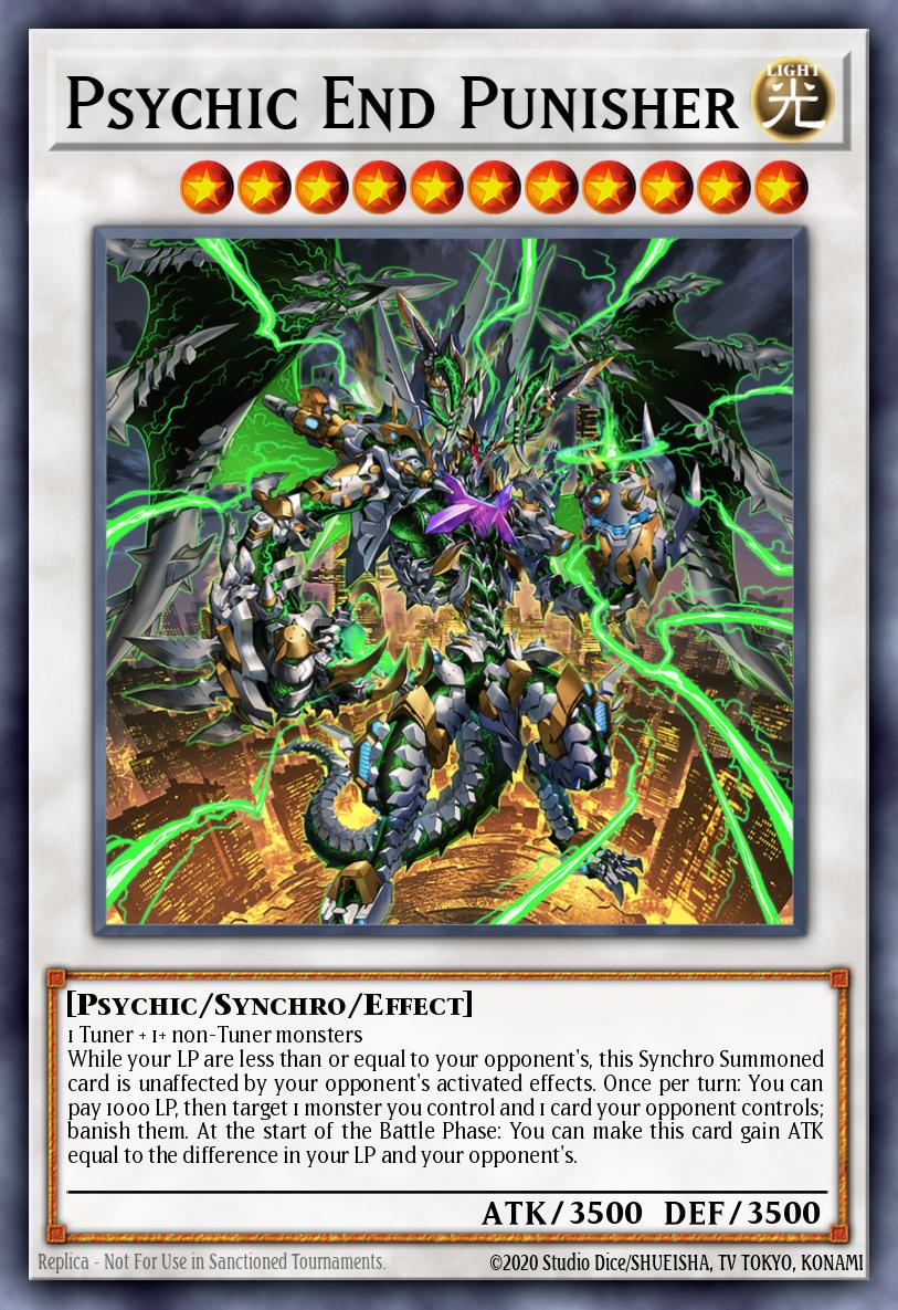 Psychic End Punisher Collector's Rare RA02-EN032 25th Anniversary Rarity Collection II Yugioh card