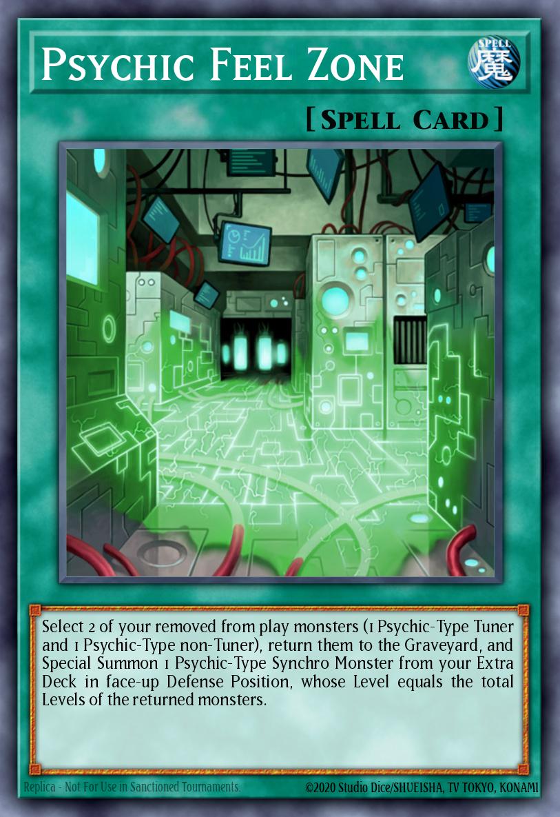 Psychic Feel Zone Rare EXVC-EN056 Extreme Victory Yugioh card
