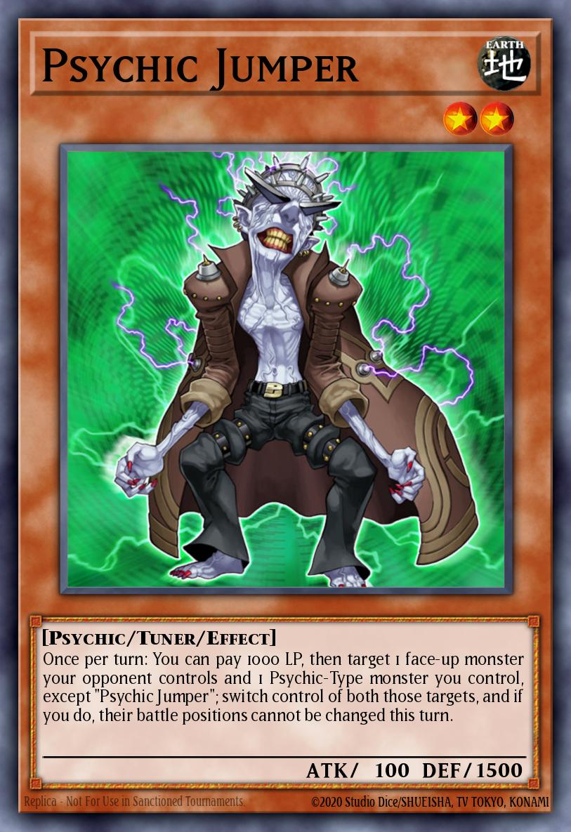 Psychic Jumper Common BP03-EN051 Battle Pack 3 Monster League Yugioh card