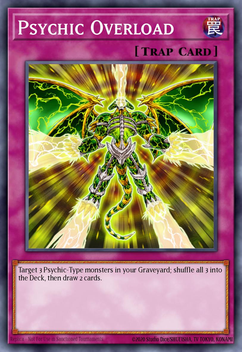 Psychic Overload Common BP03-EN207 Battle Pack 3 Monster League Yugioh card