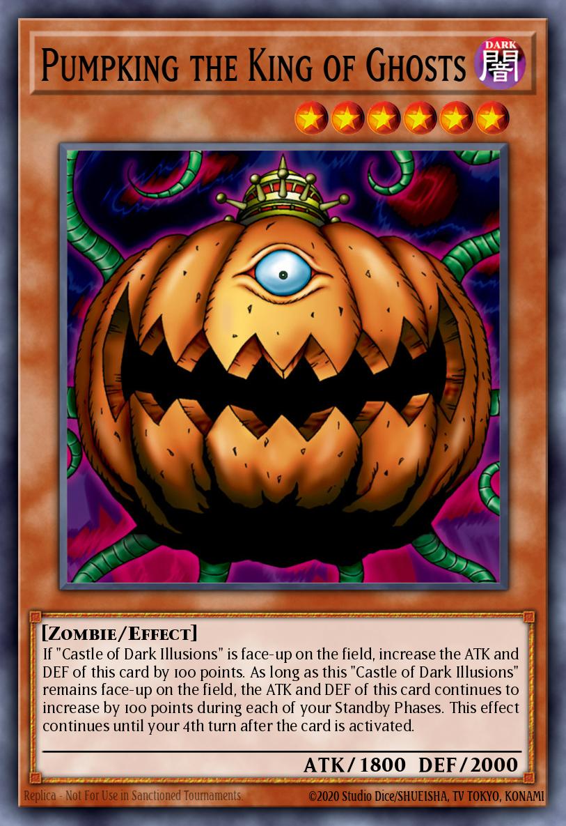 Pumpking the King of Ghosts Secret Rare MZMU-EN061 Maze of Muertos Yugioh card