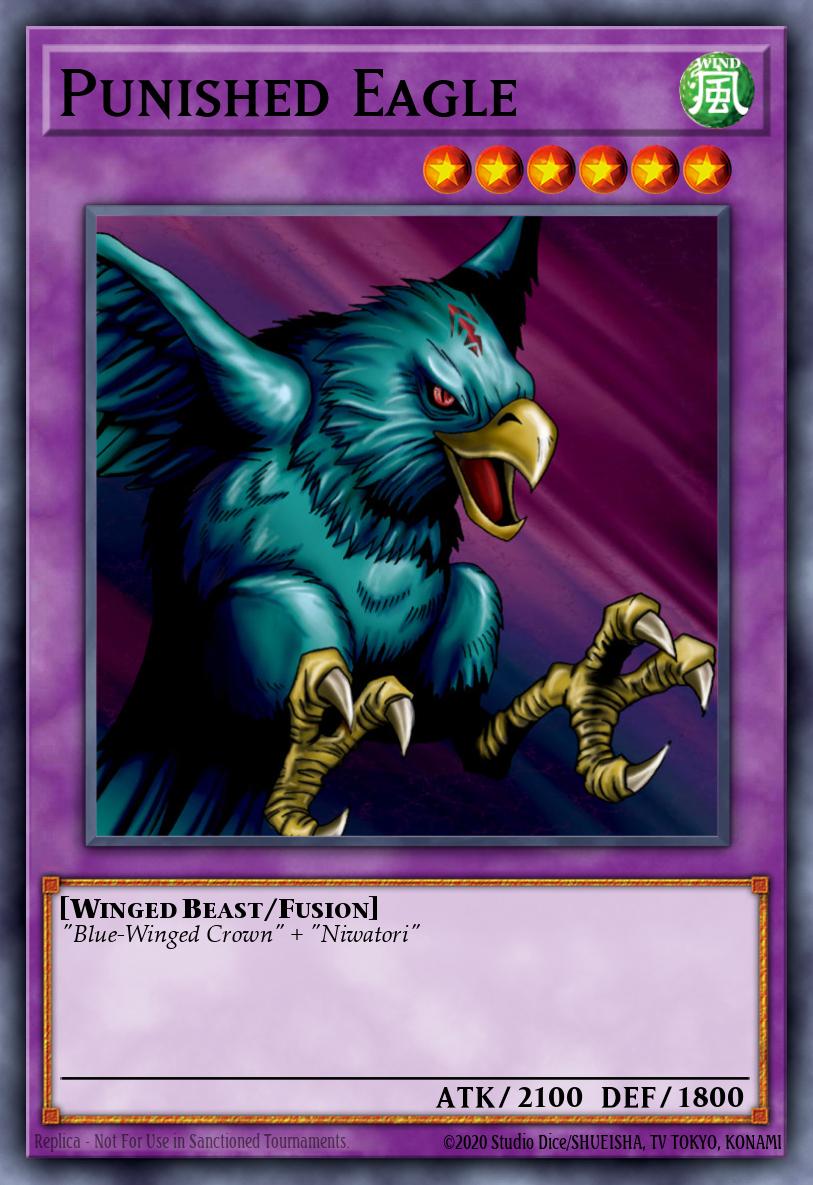 Punished Eagle Common MRD-100 Metal Raiders Yugioh card