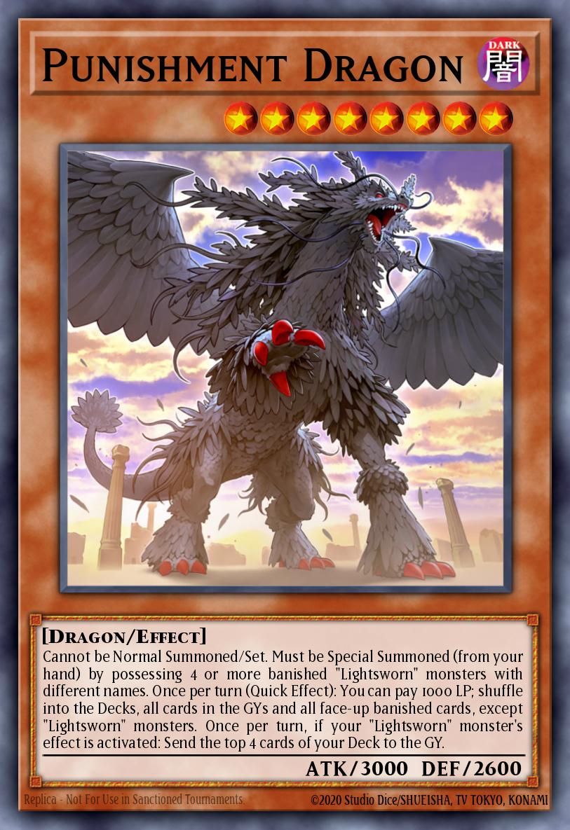 Punishment Dragon Ultra Rare COTD-EN028 Code of the Duelist Yugioh card