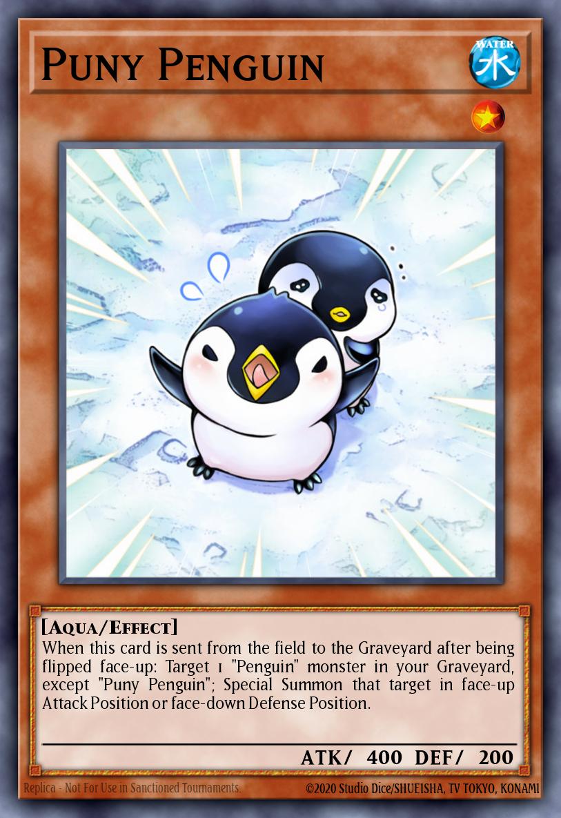 Puny Penguin Short Print ABYR-EN037 Abyss Rising Yugioh card