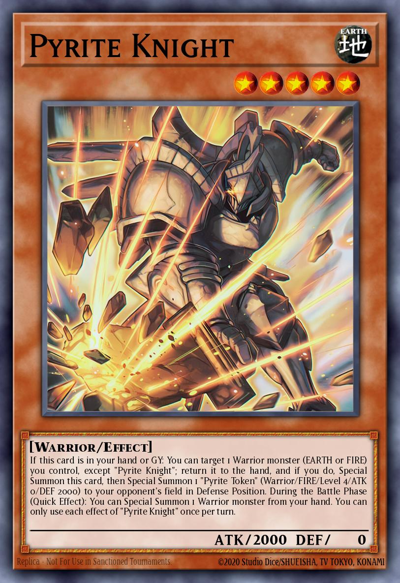 Pyrite Knight Common MP25-EN367 2025 Mega-Pack Tin Yugioh card