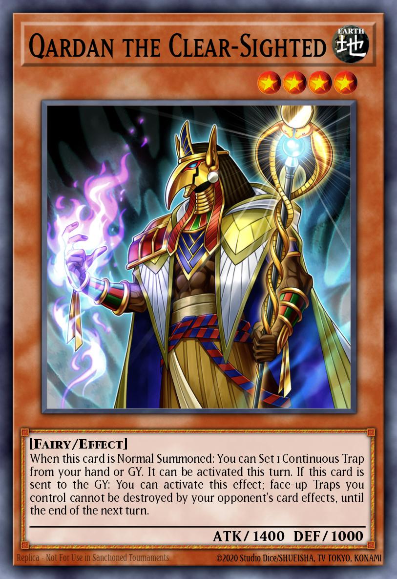 Qardan the Clear-Sighted Super Rare PHHY-EN095 Photon Hypernova Yugioh card