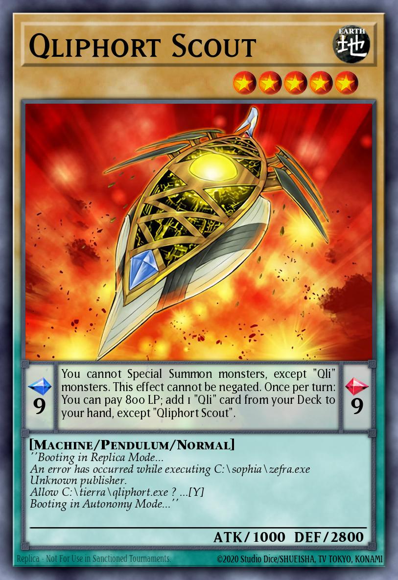 Qliphort Scout Ultra Rare MP15-EN144 2015 Mega-Tin Mega Pack Yugioh card