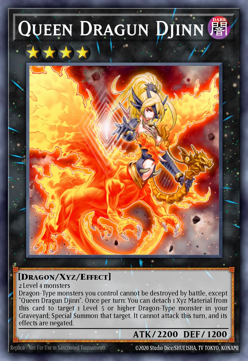 Queen Dragun Djinn Secret Rare BLGG-EN097 Battles of Legend: Glorious Gallery Yugioh card