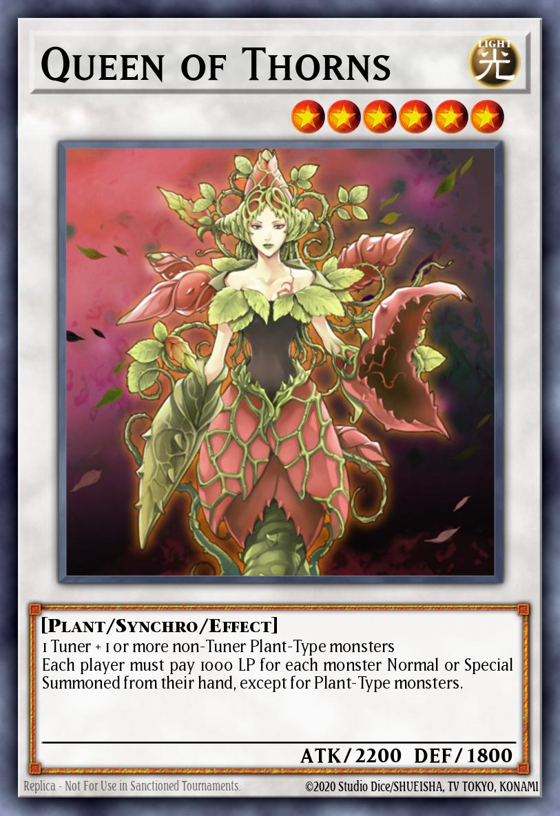 Queen of Thorns Ultra Rare BLGG-EN088 Battles of Legend: Glorious Gallery Yugioh card