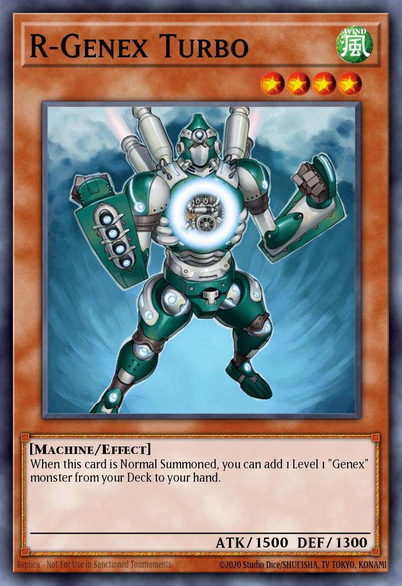 R-Genex Turbo Duel Terminal Normal Parallel Rare DT03-EN021 Duel Terminal 3 Yugioh card
