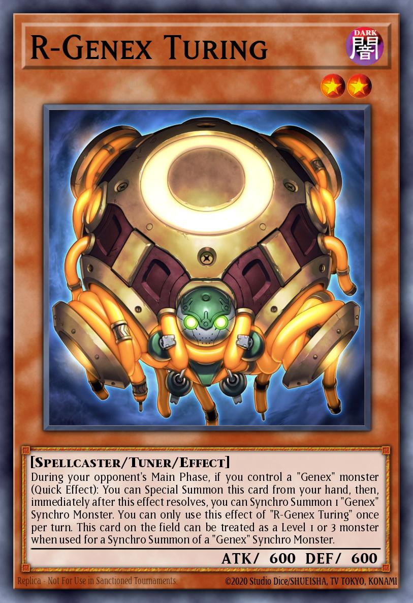 R-Genex Turing Ultra Rare BLTR-EN012 Battles of Legend Terminal Revenge Yugioh card