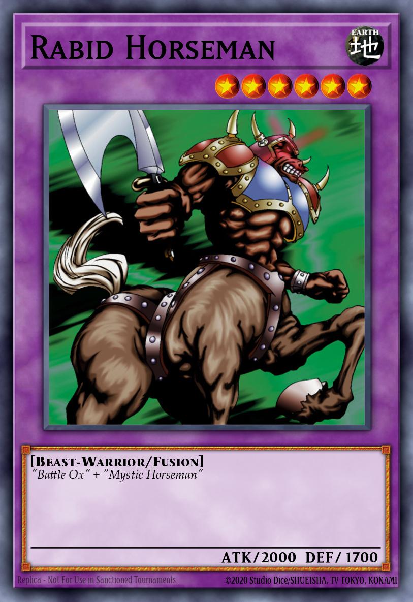 Rabid Horseman Ultra Rare KC01-EN036 25th Anniversary Ultimate Kaiba Set Yugioh card