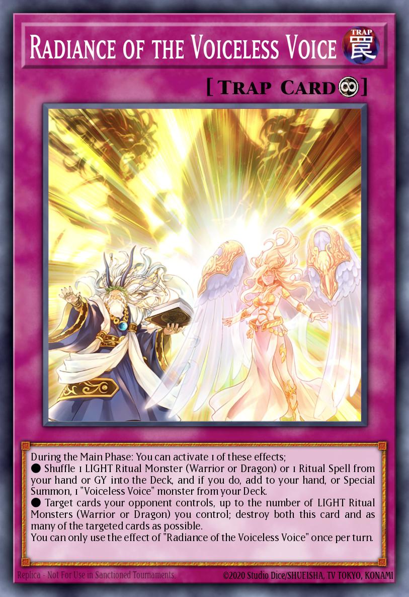 Radiance of the Voiceless Voice Common MP25-EN324 2025 Mega-Pack Tin Yugioh card