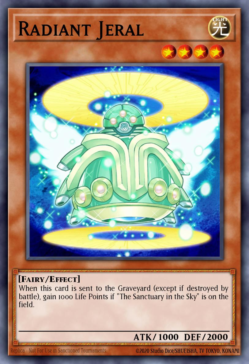 Radiant Jeral Common GLD4-EN017 Gold Series 4 Pyramids Edition Yugioh card