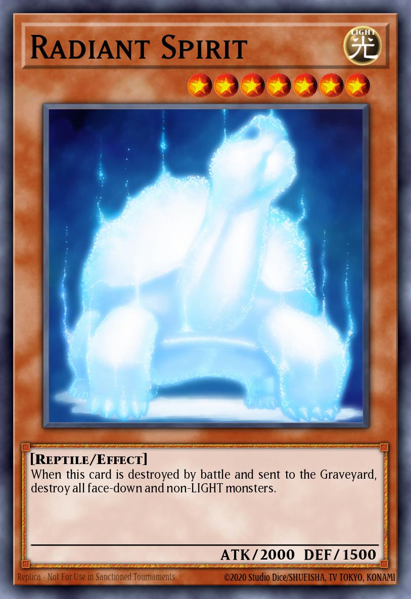 Radiant Spirit Common STON-EN029 Strike of Neos Yugioh card
