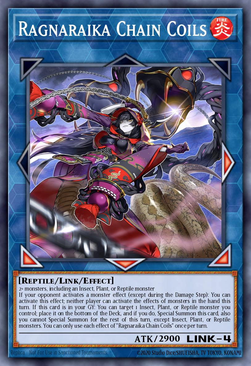 Ragnaraika Chain Coils Common MP25-EN356 2025 Mega-Pack Tin Yugioh card