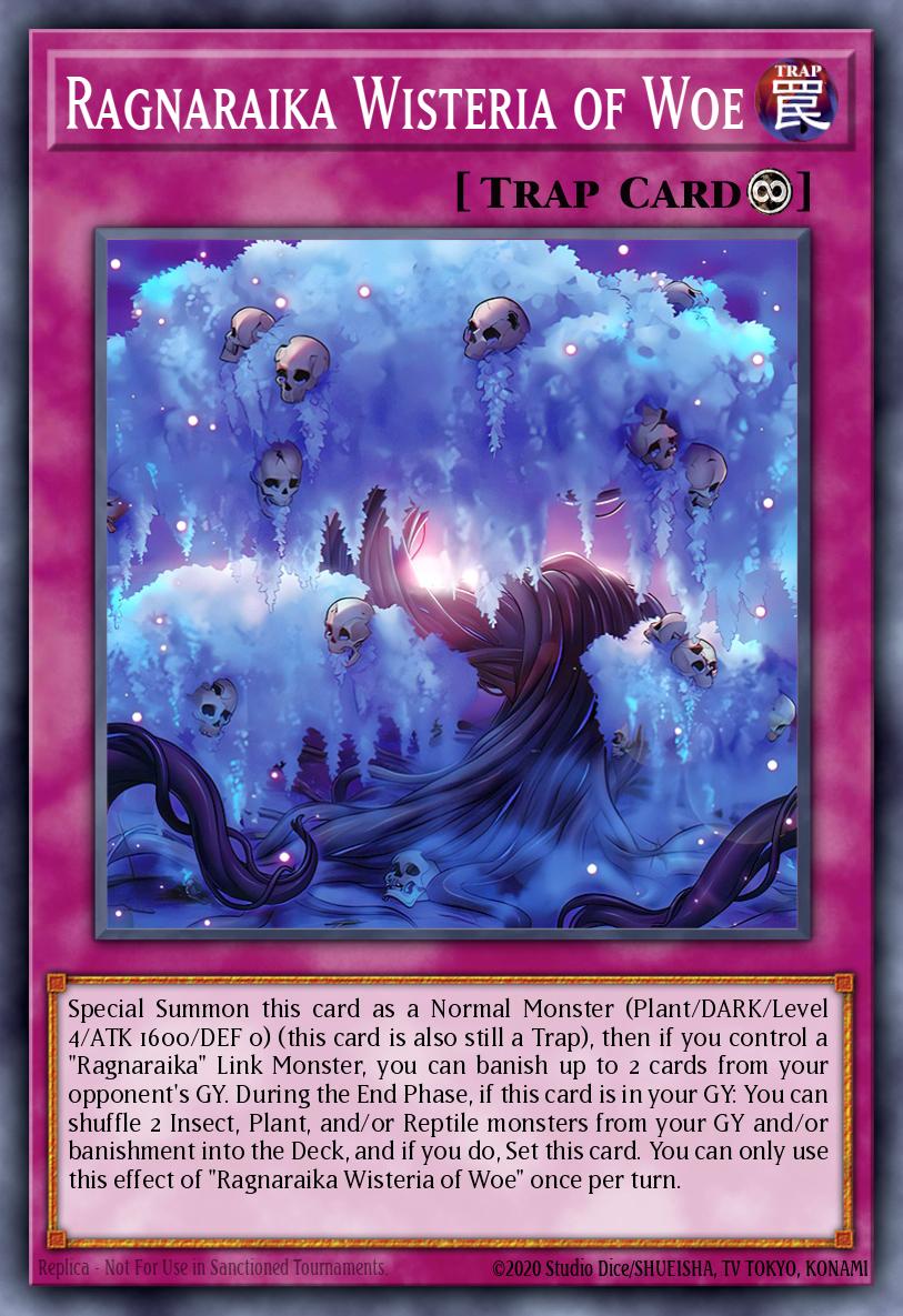 Ragnaraika Wisteria of Woe Common ROTA-EN077 Rage of the Abyss Yugioh card