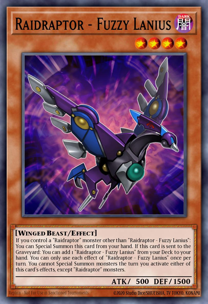 Raidraptor - Fuzzy Lanius Common MP16-EN058 2016 Mega-Tin Mega Pack Yugioh card